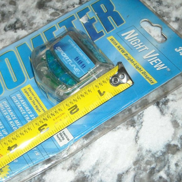 Night View Pedometer Sportline Step Running Fitness - Picture 1 of 4